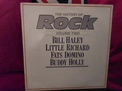 The History Of Rock (Volume 2) 2 x Vinyl LP Compilation Buddy Holly / 1981 - Image 1 of 4