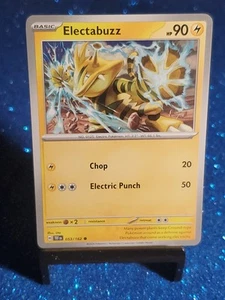 2024 Pokémon TCG Temporal Forces #0125 Electabuzz 053/162 Basic HP90 CC1 - Imagen 1 de 2