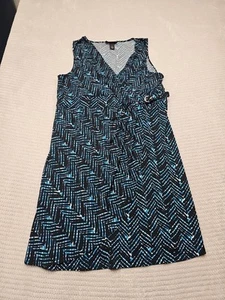 Lane Bryant Dress Womens 18/20 Sleeveless Vneck Casual Office Dress - Picture 1 of 7
