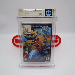 GameCube Game CRASH NITRO KART RACING - WATA GRADED 9.8 A! NEW & Factory Sealed! - Picture 1 of 10