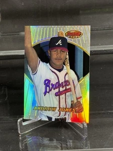 1996 Bowman Best Andruw Jones RC Refractor! RARE Braves & Future HOF Rookie Card - Picture 1 of 8