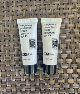 2 x Mini PCA SKIN Weightless Protection Breitspektrum LSF 45 2 x 0,25 flüssige Unzen - Bild 1 von 1