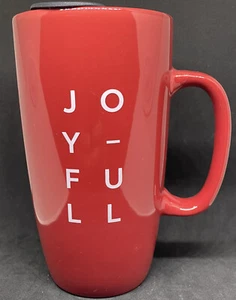 Starbucks Joyful Vaso Rojo Vacaciones Limitado JOY-FULL Paz Protector contra Salpicaduras Tapa - Imagen 1 de 12