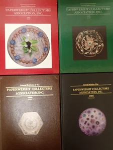 Annual Bulletin Of The Paperweight Collectors Association Inc. - 1996 thru 1999 - Picture 1 of 5