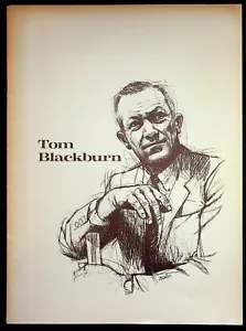Folleto de historia del entrenador de baloncesto de la Universidad de Dayton Tom Blackburn años 60 - Imagen 1 de 4