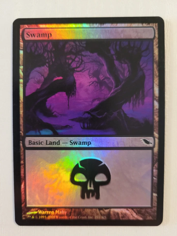 Swamp - Warren Mahy [ FOIL ] [ NM ] [ Shadowmoor ] [ MTG ] - Image 1 of 1