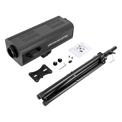 Pre-owned!!280W LED Follow Spot Light Manual Control Spotlight Stage Light - Image 1 of 4