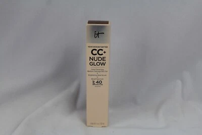 IT COSMETICS CC+ NUDE GLOW MEDIUM COV SKIN TINT SPF40 Deep Exp: 08/24 - Image 1 of 4