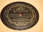 Rudy Vallee 78 1/min Victor 22261 Gypsy Dream Rose M-A-R-Y I Love Y-O-U 1929 10"