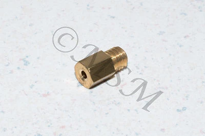 SUZUKI NEW OEM MIKUNI CARB CARBURETOR 4/042 LARGE HEX MAIN JET #490 18-4495 - Image 1 of 4