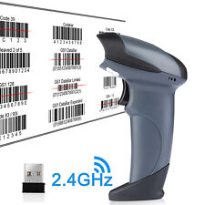 Smart Cordless Laser Barcode Scanner Usb Bar Code Pos Handheld-Us