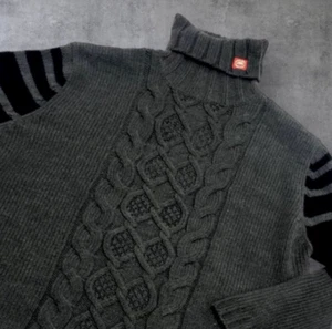 Rollkragenpullover Herren Ecko Anthrazitgrau | Schwarz Neu mit Etikett - Bild 1 von 7