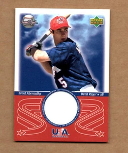 2002 Sweet Spot USA Jerseys #USABA Brent Abernathy - Picture 1 of 2