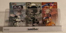 Nintendo Amiibo Super Smash Bros 3-Pack , R.O.B. Mr Game & Watch, Duck Hunt 