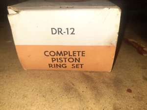 Wisconsin Engine Motor DR-12 Complete Piston Ring Set for Model VE4 NOS - Picture 1 of 3