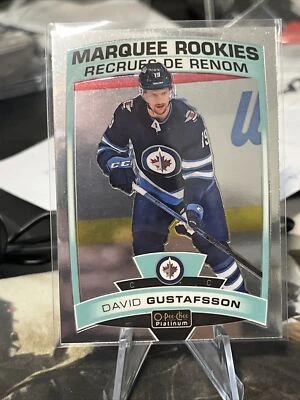 2019-20 Marquee Rookies David Gustafsson Rookie Winnipeg Jets #157 - Image 1 of 2