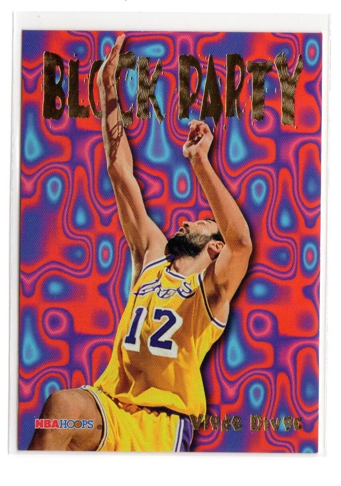 VLADE DIVAC 1995-96 HOOPS BLOCK PARTY #5  (ID N716) - Image 1 of 1