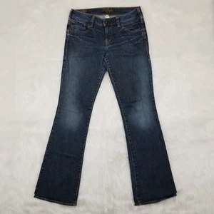 Jeans donna argento Aiko bootcut taglia 28/33 misura 29x32 - Foto 1 di 7