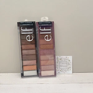 ELF Perfect 10 Eyeshadow Nude Rose Gold & Everyday Smoky - 2-pack - Picture 1 of 5