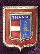 Régionalisme : insigne blason de la ville de Thann - 1930/1940