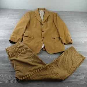 Traje de pana Hugo Boss para hombre 42R 33W talla UE 52 2 piezas Rosselini película A - Imagen 1 de 21