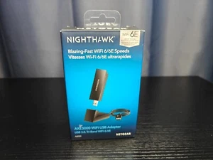NETGEAR Nighthawk WiFi 6 or 6E USB 3.0 Adapter (A8000) - AXE3000 - Zdjęcie 1 z 10