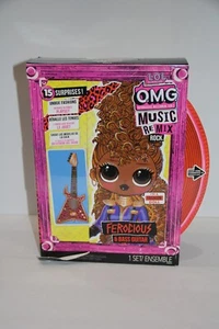 LOL Surprise Omg Remix Rock Ferocious & Bass Guitar Doll with 15 Surprises NEW - Picture 1 of 4