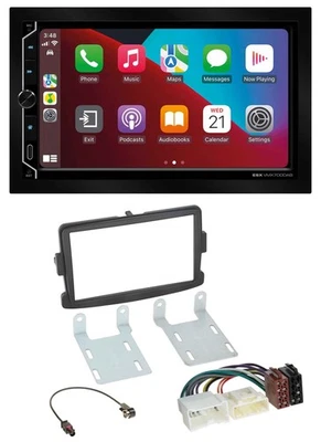 ESX 2DIN DAB USB MP3 Bluetooth Autoradio für Dacia Sandero Opel Vivaro Renault T - Bild 1 von 4