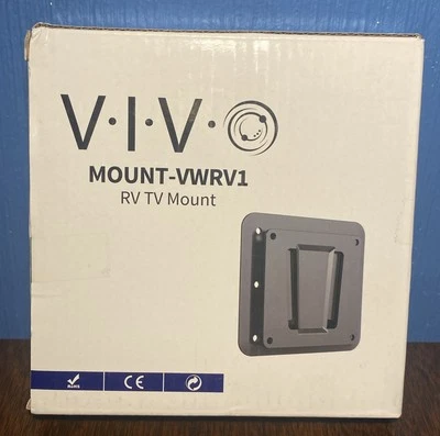 VIVO Juego/Kit de montaje de TV RV de polímero de plástico de liberación rápida - Modelo VWRV1, NUEVO NOS Foto 1 de 4