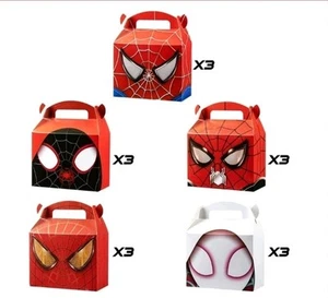 Spiderman Party Favor Gift Boxes 15 ct Birthday Party Supplies Goodie Bag NEW - Picture 1 of 2