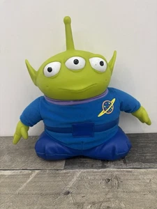 Disney Toy Story 1995/96 Thinkway 12 Zoll/13 Zoll leuchtender sprechender Alien Plüschtier  - Bild 1 von 13