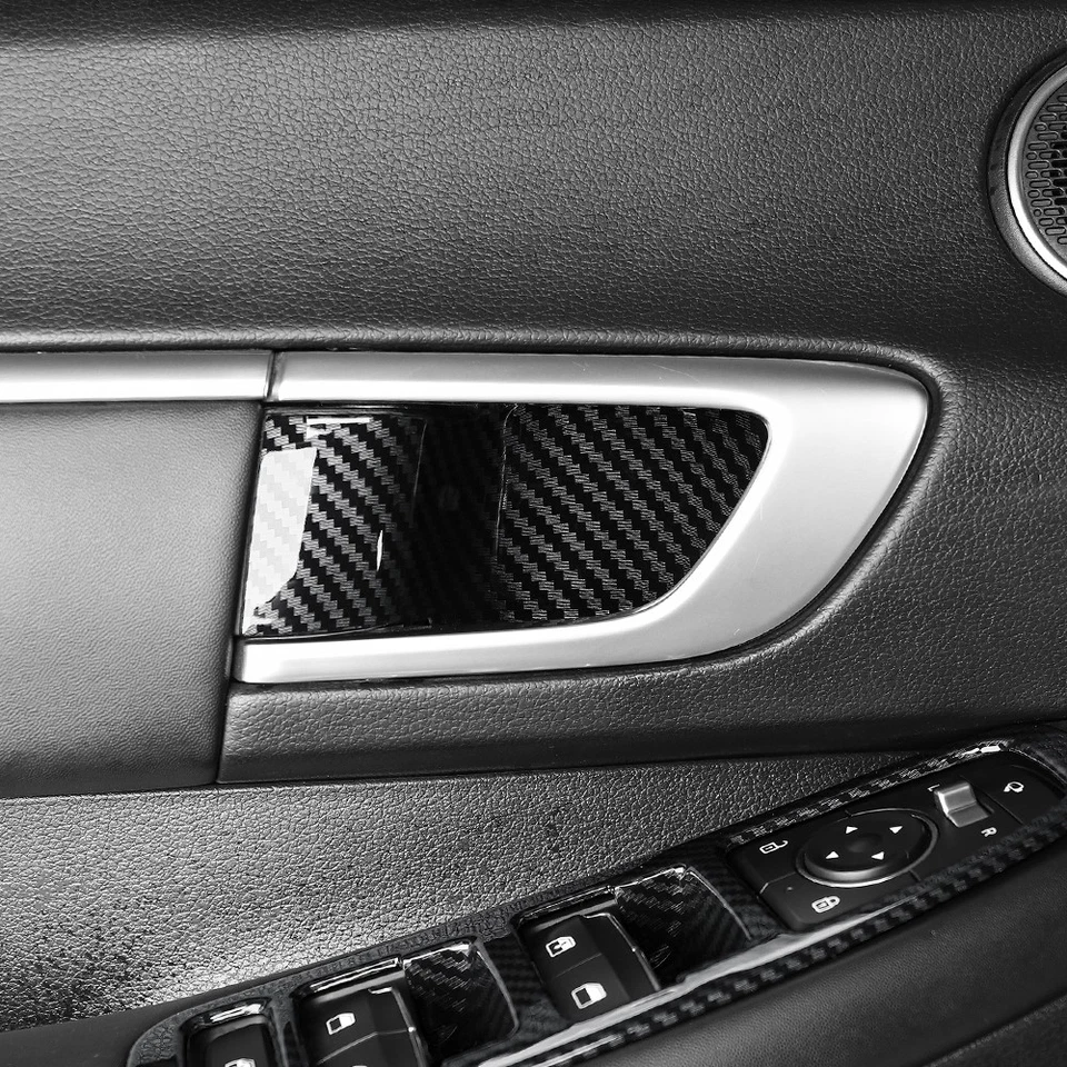 Carbon Car ABS Inner Door Handle Bowl Cover Trims For Hyundai Sonata 2024-2026 — 第 1/1 张图片