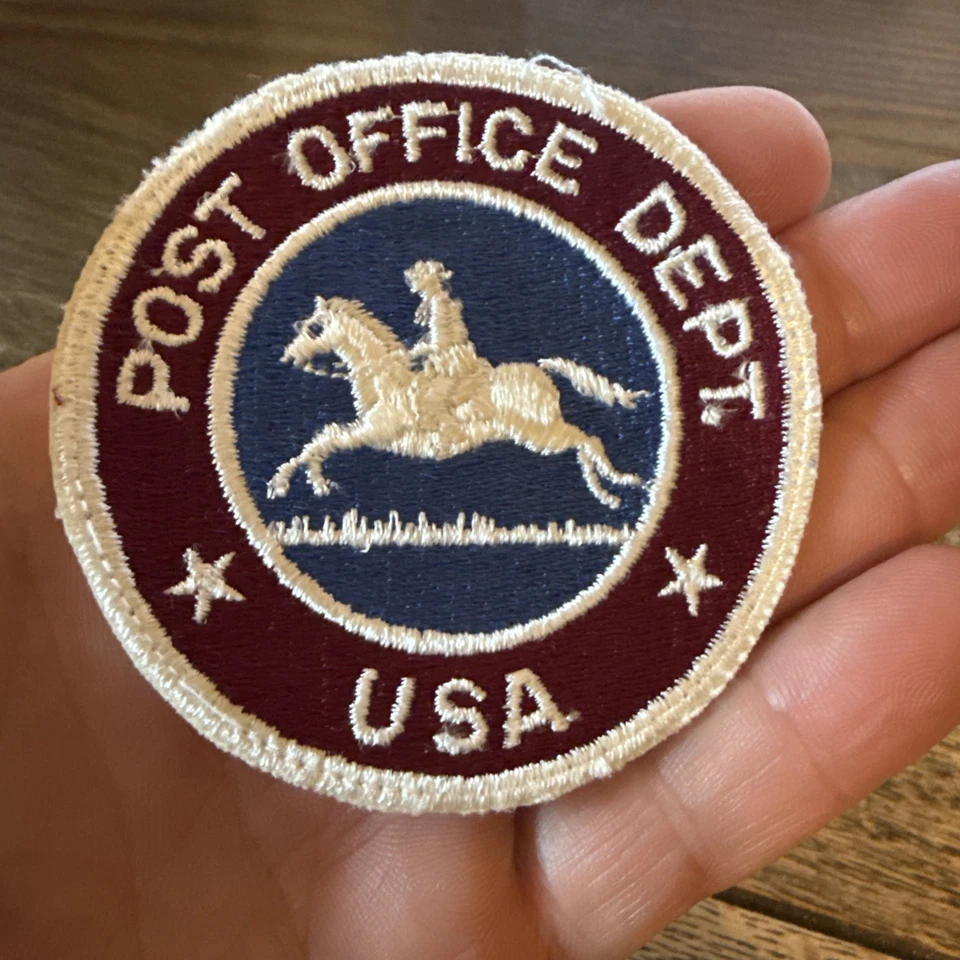 Pre 1971 NOS Vintage US Post Office Department Pony Patch - Image 1 of 1