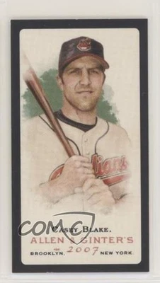 2007 Topps Allen & Ginter's Mini Black Border Sem Número Traseiro Casey Blake #84 - Imagem 1 de 2