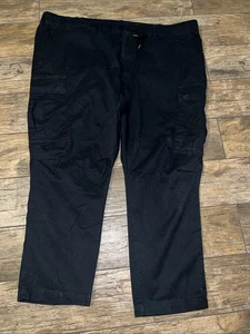 Polo Ralph Lauren schwarz Utility Cargo schmale Passform Kordelzug groß & hoch Größe 46B x 30 - Bild 1 von 6