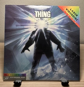 The Thing LASERDISC 1982 RARE OOP John Carpenter HORROR Kurt Russell - Picture 1 of 3