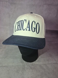 Sombrero American Needle Alice & Wonder 100 % algodón Chicago Snapback nuevo sin etiquetas - Imagen 1 de 8
