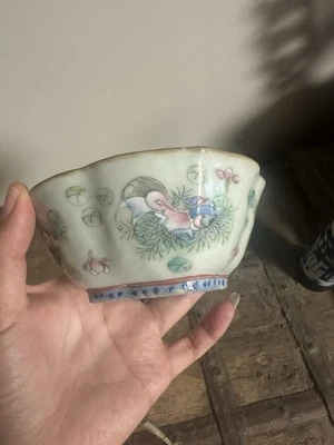 cuenco antiguo chino Foto 1 de 4