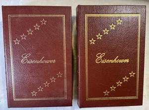 EASTON PRESS-EISENHOWER-VOL I & II- 1899-1969- STEPHEN AMBROSE-BIOGRAPHY-1987 - Imagen 1 de 8