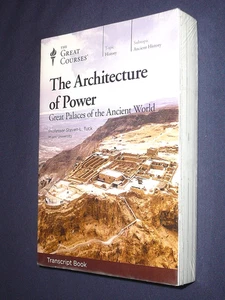 Teaching Co Great Courses TRANSCRIPTS : THE ARCHITECTURE OF POWER new - Picture 1 of 2
