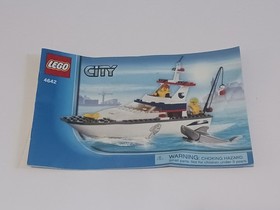 LEGO CITY: Fishing Boat (4642) Manual