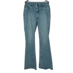 NWT Aerie Women's Boot Cut Denim Jeans size Medium stretchy waist - Picture 1 of 13