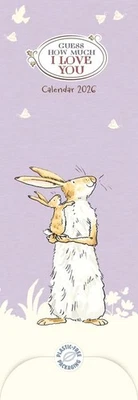 Guess How Much I Love You 2026 Slim Wall Calendar NEW