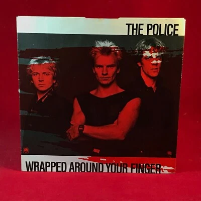 THE POLICE Wrapped Around Your Finger 1983 UK 7" vinyl single original A&M 45 - Image 1 of 4