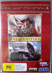 PC DVD ROM GAME: EMPIRE TOTAL WAR COLLECTION / GOLD EDITION, SEGA - VGC. - Picture 1 of 5