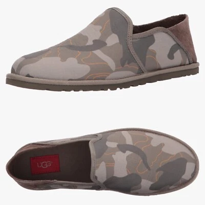 🆕Mocasín sin cordones UGG Cooke camuflado para hombre talla 9 Foto 1 de 4