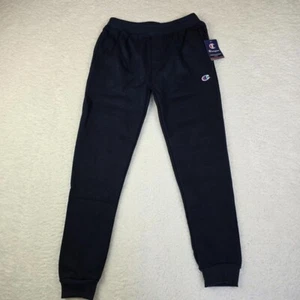 Champion Youth Jogger Sweatpants Size L 14-16 Navy Casual Comfort Pockets - Picture 1 of 8
