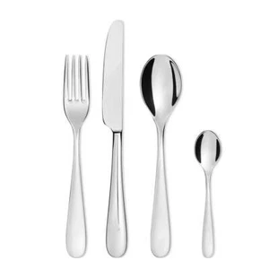 Alessi Nuovo Milano Set Posate 24 Pezzi con Coltelli Monoblocco - Foto 1 di 1