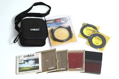 Cokin Lens Filter Kit ND Circular & Linear Polarised Colour Filters Pouch Case - Image 1 of 4