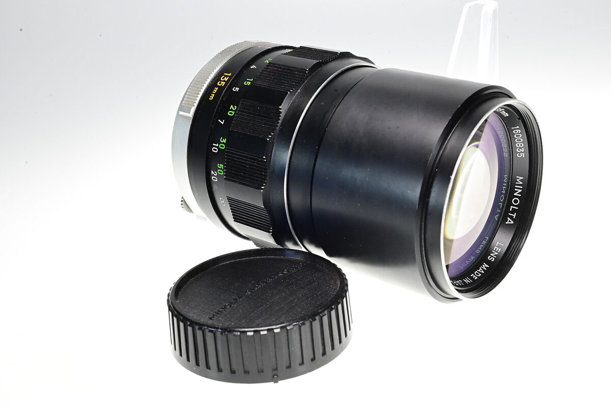 Minolta Rokkor PF 135mm Focal f/2.8 Camera Lenses for sale Minolta Rokkor PF 135mm Focal f/2.8 Camera Lenses for sale